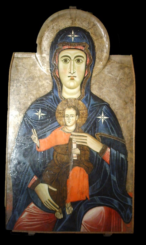 The Enthroned Madonna and Child